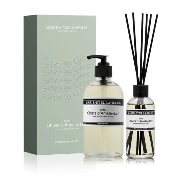Marie-Stella-Maris No.12 Objets d’Amsterdam Caring Home Gift Set | 250ml + 100ml | Gift set 2st