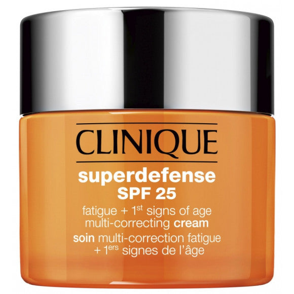 Clinique Superdefense SPF 25 fatigue + 1st Signs of Age Multi-correcting Cream Dag- en nachtcrème 50ml
