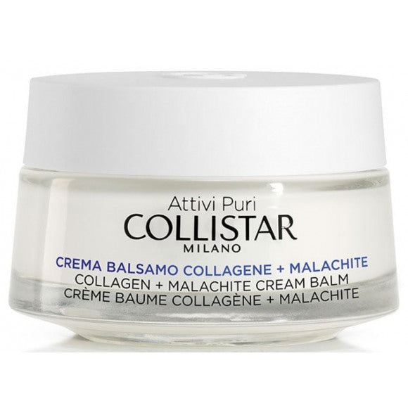 Collistar Attivi Puri Collagen + Malachite Cream Balm Gezichtscrème 50ml