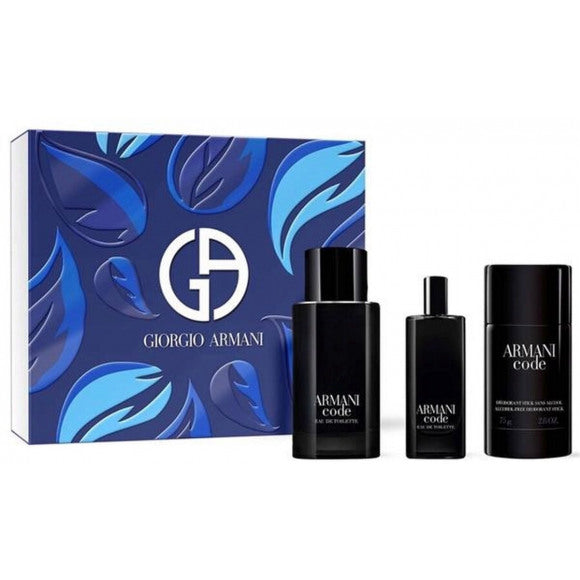 Giorgio Armani Code Homme  | 75ml + 15ml + 75g | Set 3set