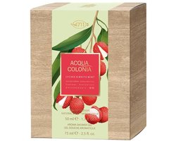 4711 - Acqua Colonia - Lychee & White Mint - Geschenkset - Eau De Cologne 50 ml & Douchegel 75 ml