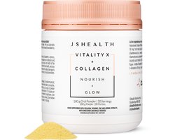 Js Health - Vitaltyx + Collagen Nourish & Glow 180 Gram Poeder