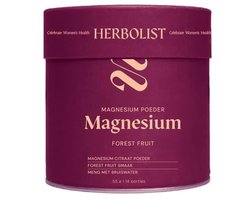 Herbolist Magnesium Poeder Forrest Fruit - 14 Porties
