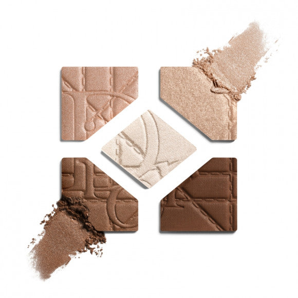 DIOR Diorshow 5 Couleurs Oogschaduwpalette - Cannage Limited Edition | 557 - Brown Cashmere | Oogschaduwpalette 7gr