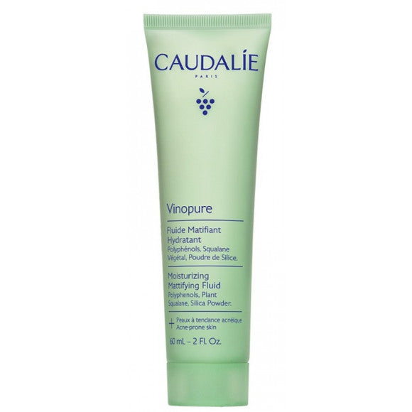 Caudalie Vinopure Hydraterend en Matmakend Gezichtsfluid 60ml