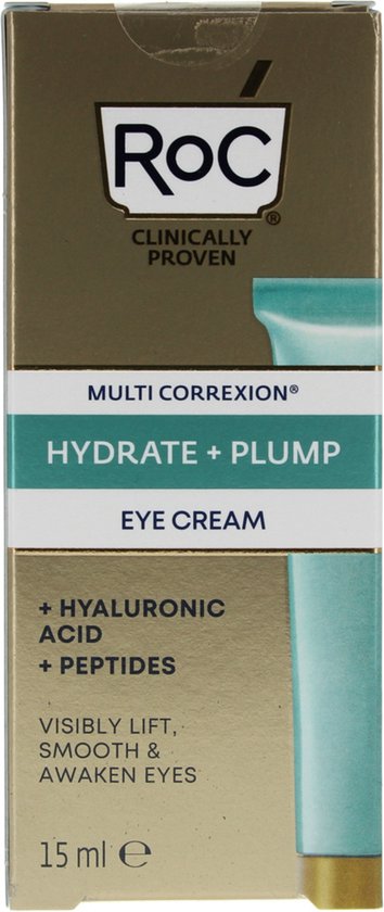 Roc Multi Correxion Hydrate + Plump Eye Gel-Cream - 15 ml