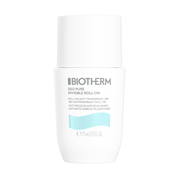 Biotherm Deo Pure Invisible 75ml Deodorant roll-on (oud) Alle huidtypes