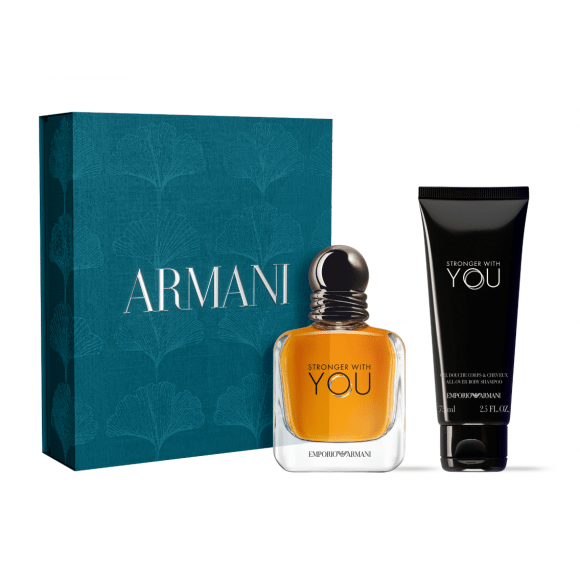 Giorgio Armani Stronger With You Eau De Toilette | 50ml + 75ml | Set 2st