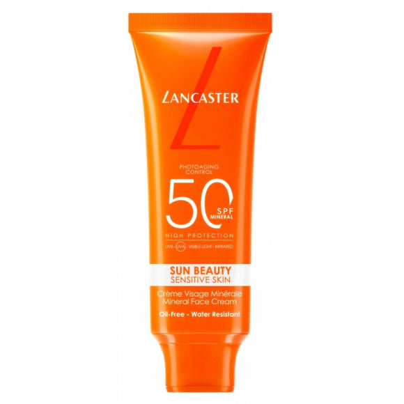 Lancaster Sun Beauty Sensitive Skin Zonnecrème 50gr | SPF 50 |