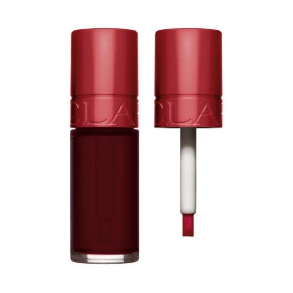 Clarins Water Lip Stain Double Make-Up and Lip Care Performance | 09 - Deep Red Water | Lipolie 7ml