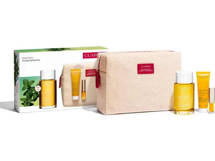 Clarins Energizing Routine Verstevigende verzorgingsset met essentiële oliën