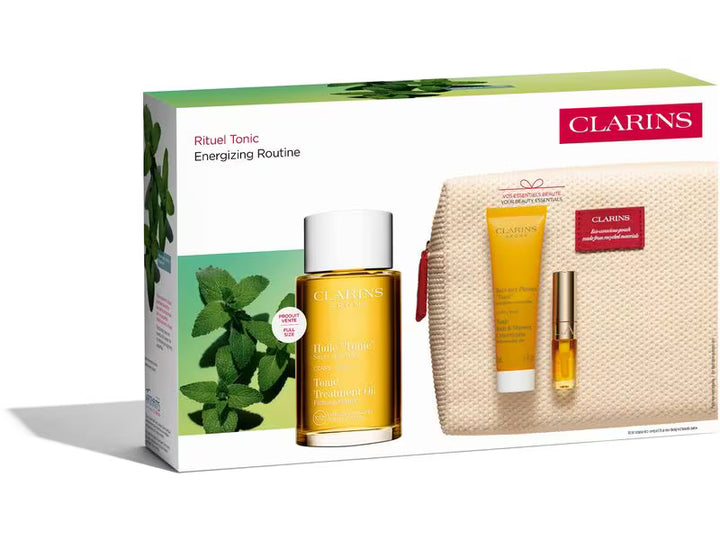 Clarins Energizing Routine Verstevigende verzorgingsset met essentiële oliën