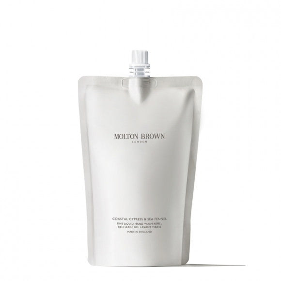 COASTAL CYPRESS & SEA FENNEL FINE LIQUID HAND WASH REFILL 400ML