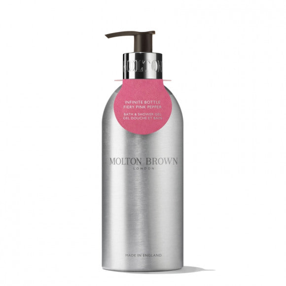 INFINITE BOTTLE FIERY PINK PEPPER BATH & SHOWER GEL
