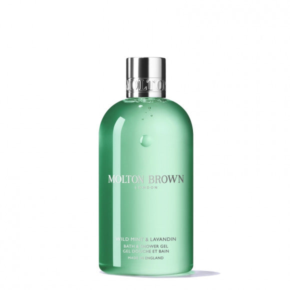 MOLTONBROWN WILD MINT & LAVANDIN BATH & SHOWER GEL 300ML