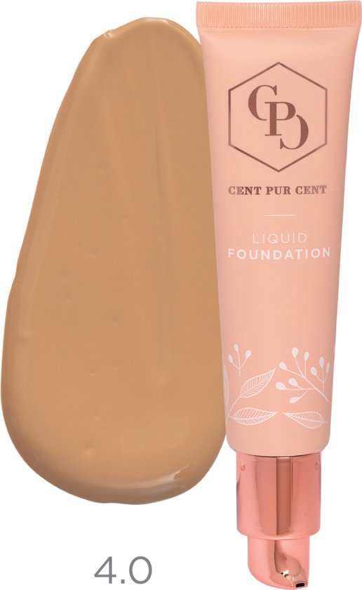 Cent Pur Cent Liquid Mineral Foundation 4.0 - Minerale Foundation - Huidvriendelijk