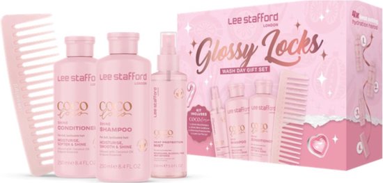 Lee Stafford - Glossy Locks Coco Loco Wash Day Kit - 2X200ml