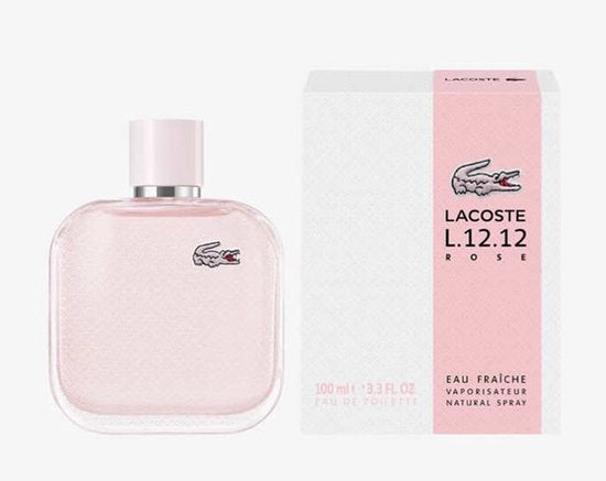 Lacoste 1212 Rose Eau Fraicheeau De Toilette 100 ml Spray