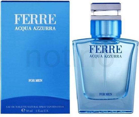 Gianfranco Ferre Acqua Azzurra - Aromatisch Aquatische eau de toilette voor heren - 30 ml