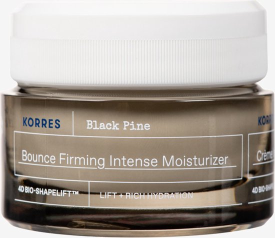 Korres - BLACK PINE 4D BioShapeLiftâ„¢ Bounce Firming Intense Moisturiser [Dry] 40ml