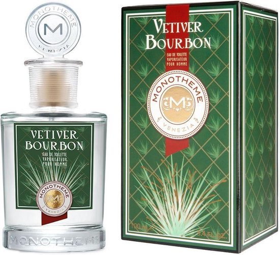 Monotheme Vetiver Bourbon Eau De Toilette Spray 100 Ml