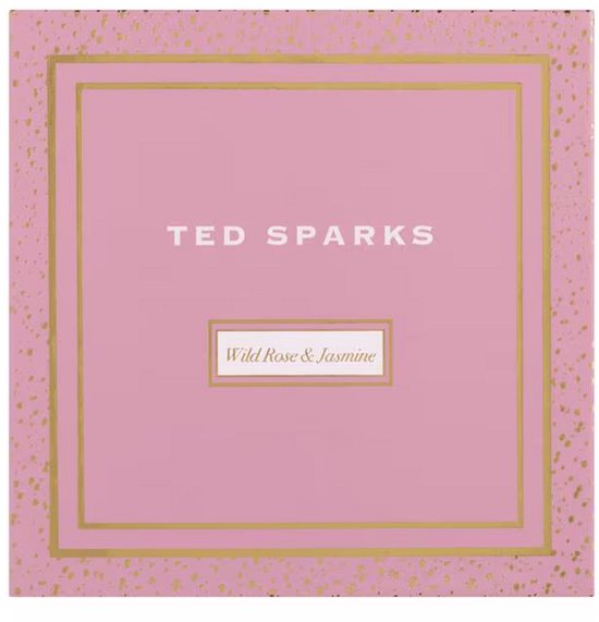 Ted Sparks Wild Rose & Jasmin | 200 ml + 200 ml | Gift Set 2 St