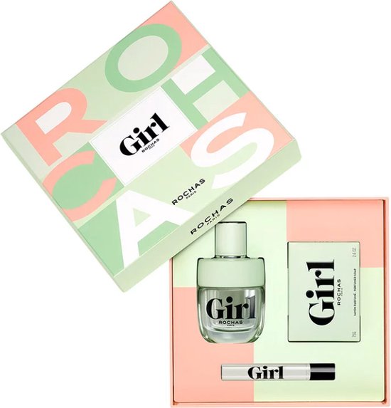 Rochas Girl - Eau De Toilette 60 ml + Miniatuur Eau De Toilette 7
