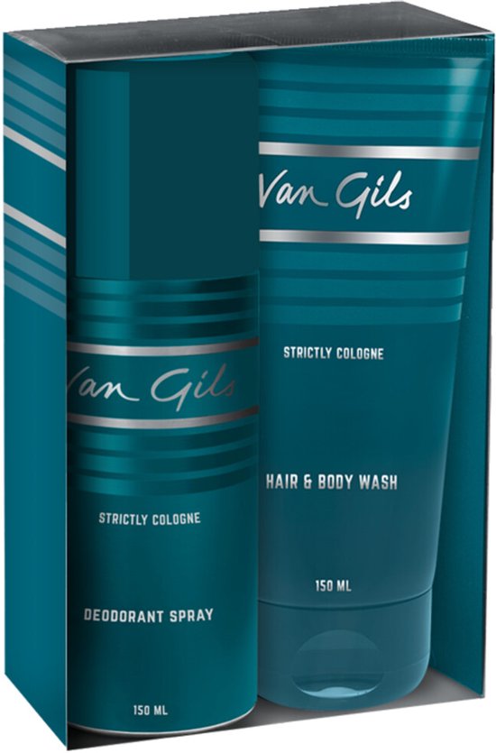 Van Gils Geschenkset Strictly Cologne - Showergel 150ml + Deodorant Spray 150ml - 1 set