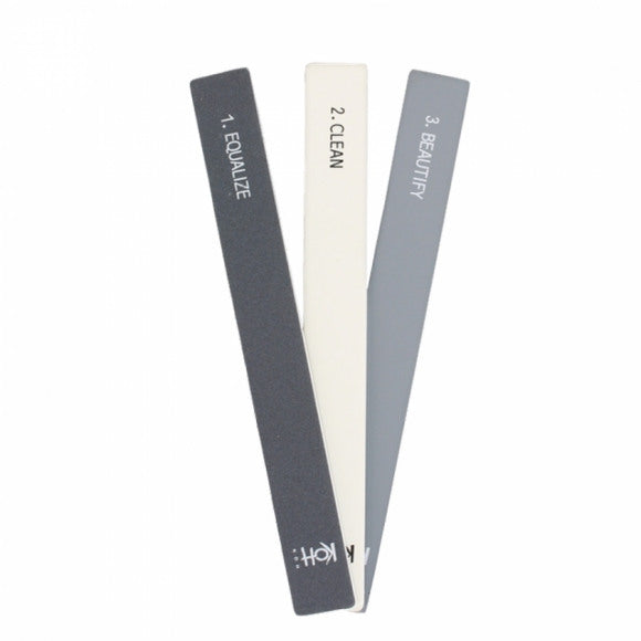 KOH Natural Glossy Nail Buffer Set  3st Nagelvijl