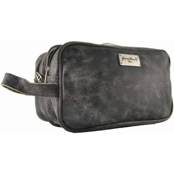 Gerard Brinard Toilettas Leer Zwart Toilettas 1st