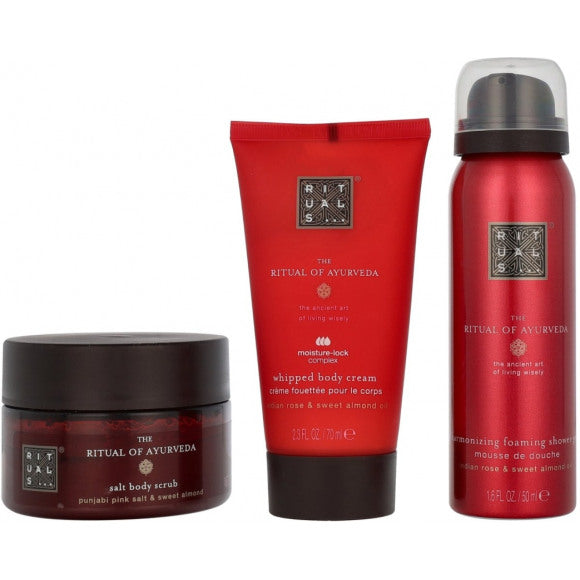 Rituals The Ritual of Ayurveda Trial Set 2025 | 50 ml + 70 ml + 125 gr | Set 3st