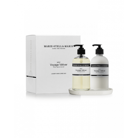 Marie-Stella-Maris No.7 Voyage Vetiver | 250 ml + 250 ml + Tray | Gift set 2st
