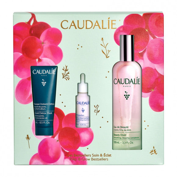Caudalie Prep & Glow Bestsellers 3st Set
