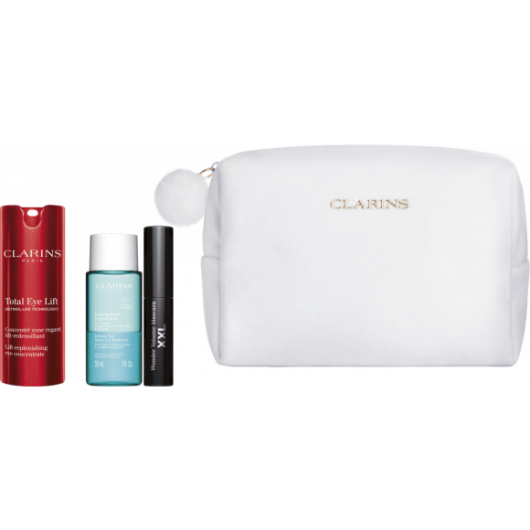 Clarins Total Eye Lift | 14 ml + 30 ml + 3 ml + Tasje | Set 4st