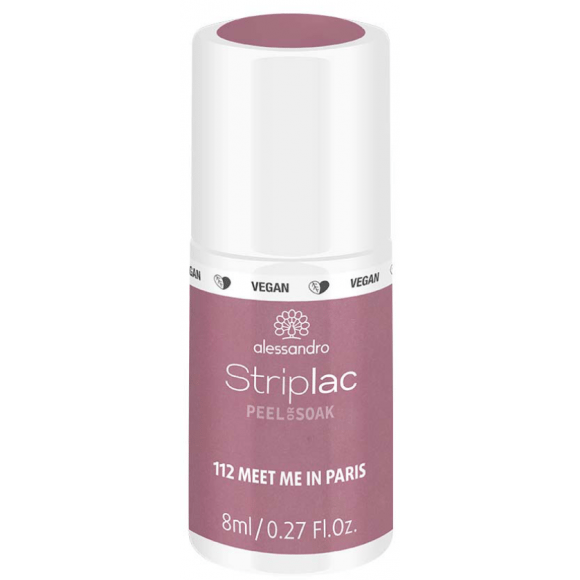 Alessandro Striplac Peel or Soak | 112 - Meet Me In Paris | Nagellak 8ml