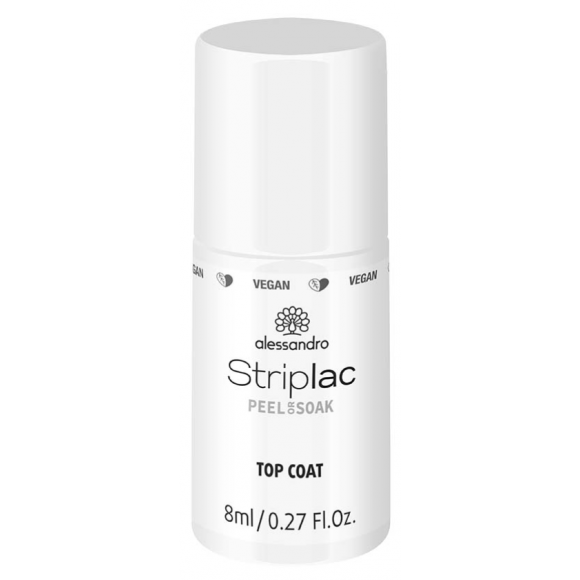 Alessandro Striplac Peel or Soak 8ml Topcoat