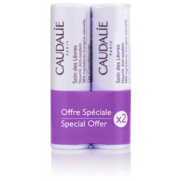 Caudalie Soin Des lèvres 2 x 4,5 gr Lippenbalsem 2st