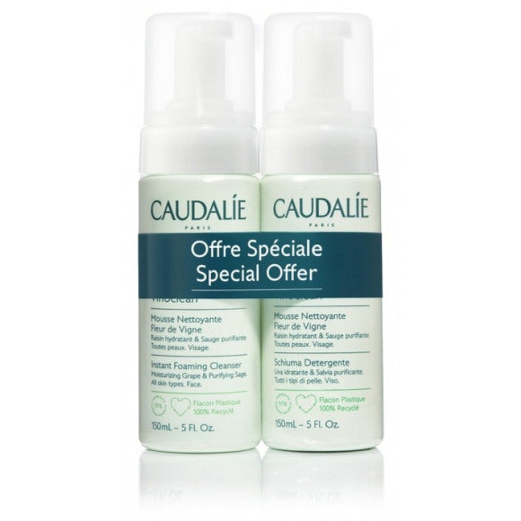 Caudalie Vinoclean 2st Gezichtsreinigingsmousse Alle huidtypes