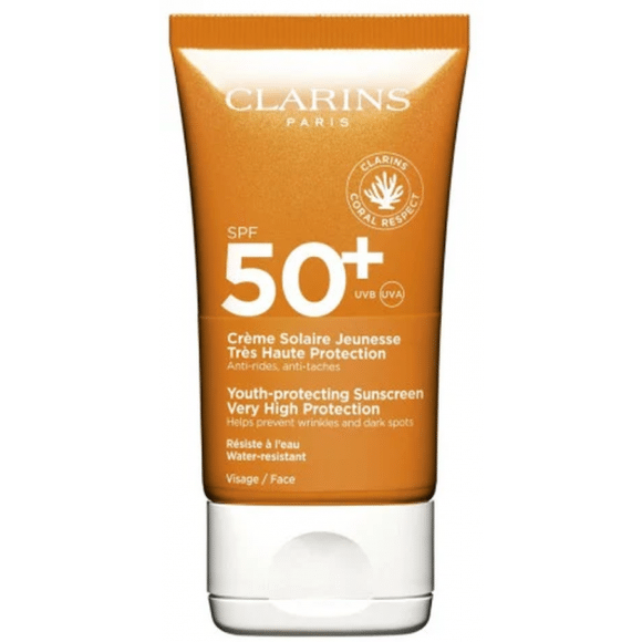 Clarins Sun Care Youth-Protecting Sunscreen Zonnecrème 50ml 1639 | SPF 50+