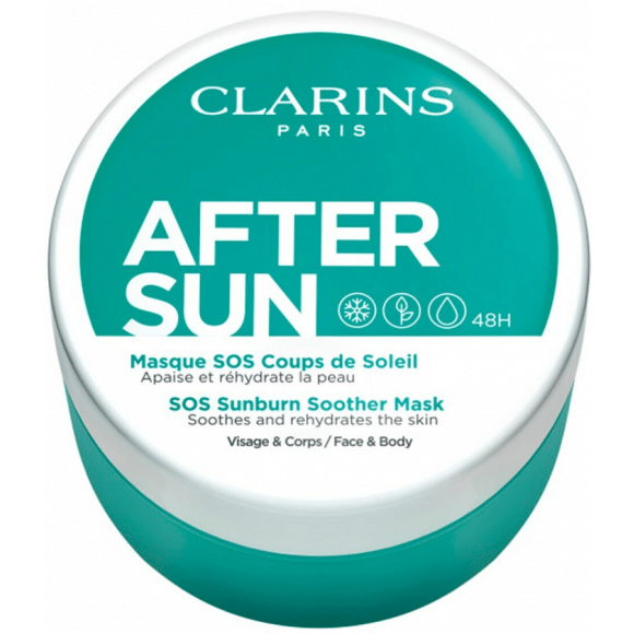 Clarins After Sun Care SOS Sunburn Soother Mask Aftersun masker 100ml | SPF |