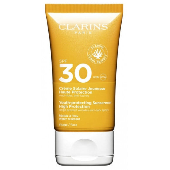 Clarins Sun Care Youth-protecting Sunscreen High Protection Zonnecrème 50ml 1645 | SPF 30