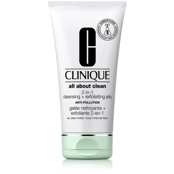 Clinique All About Clean 2-in-1 Cleasing + Exfoliating Jelly Reinigingsgel 150ml
