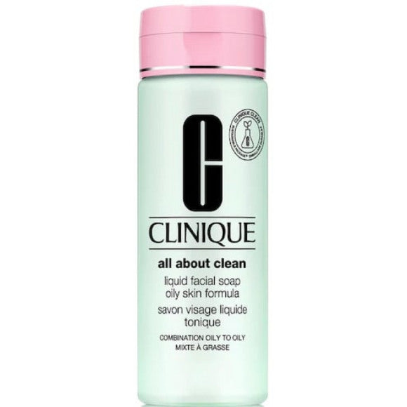 Clinique All About Clean Liquid Facial Soap Oily Skin Formula Reinigingsgel 200ml
