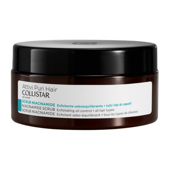 Collistar Attivi Puri Hair Niacinamide Scrub Exfoliating Oil Control Haarscrub 250gr