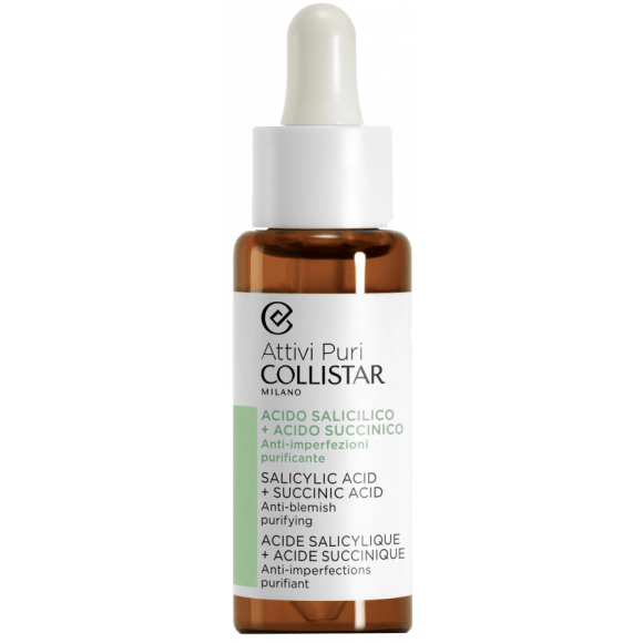 Collistar Attivi Puri Salicylic Acid + Succinic Acid Gezichtsserum 30ml