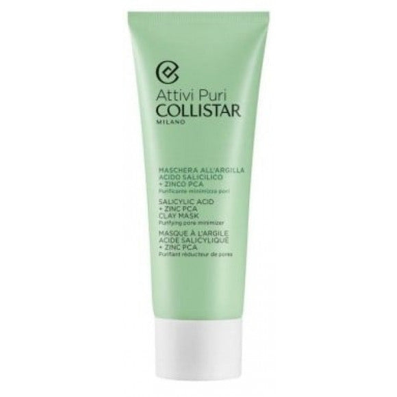 Collistar Attivi Puri Salicylic Acid + Zinc PCA Clay Mask 75ml