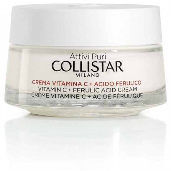Collistar Attivi Puri Vitamin C + Ferulic Acid Cream Dag- en Nachtcrème 50ml
