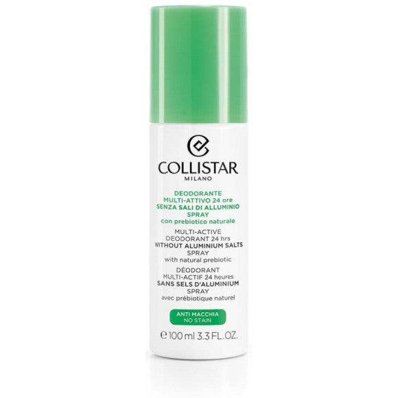 Collistar Multi-Active Deodorant Without Aluminium Salts 24H Deodorant Spray 100ml