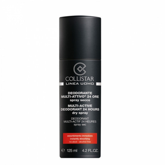 Collistar Uomo Multi-Active Deodorant 24 HRS Deodorant 125ml