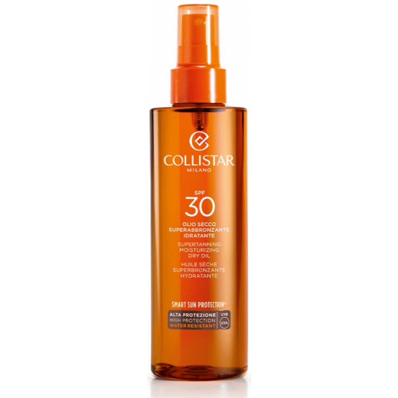 Collistar Sun Care Supertanning Moisturizing Dry Oil Spf 30 Zonneolie 200ml | SPF 30